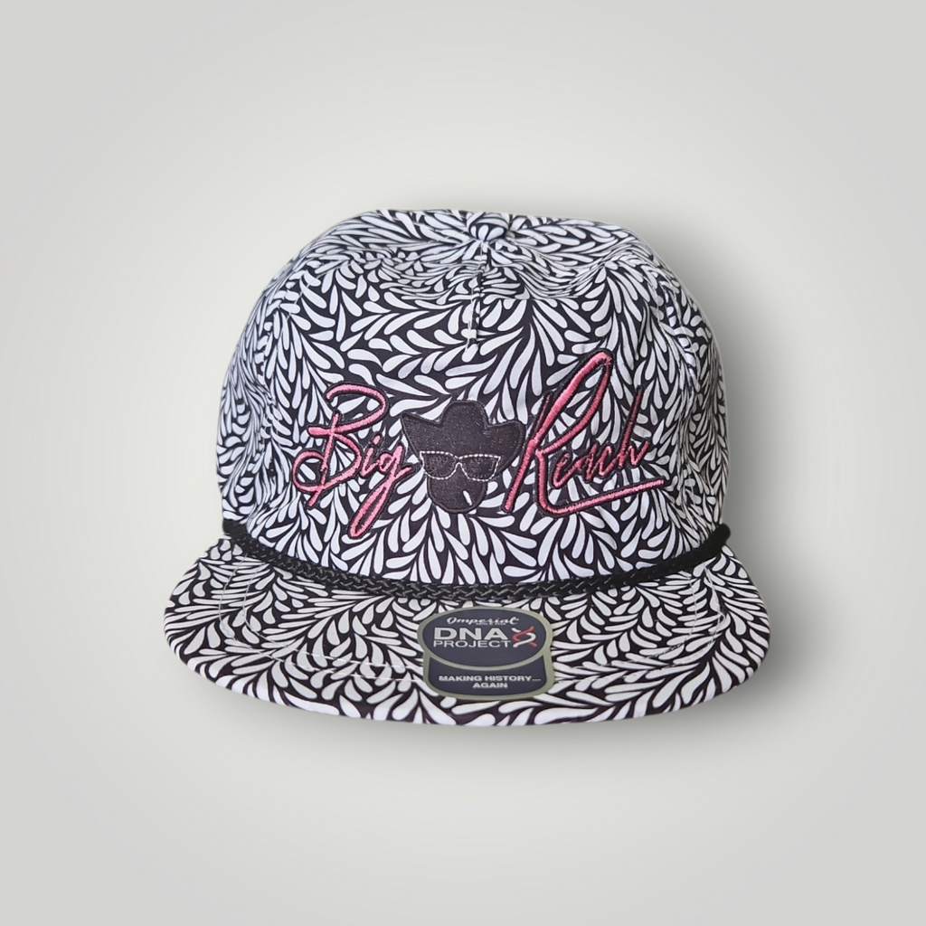 White/Black Big Reach Snap Back