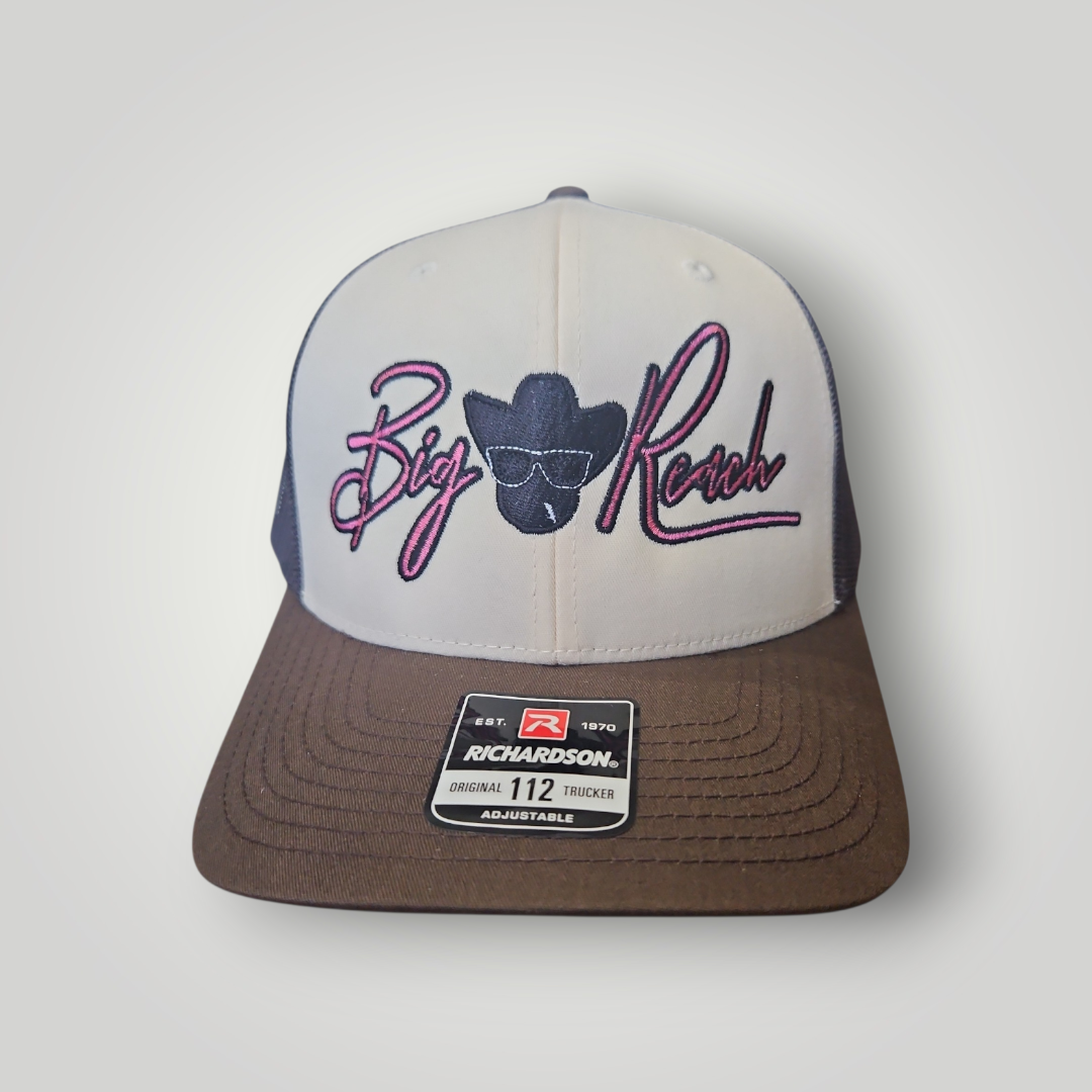 Big Reach Richardson Trucker 112 Pink