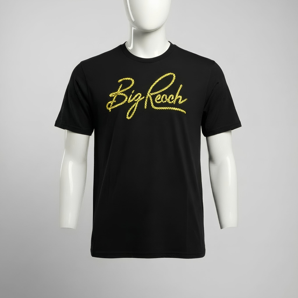 Big Reach Rope Black T-shirt