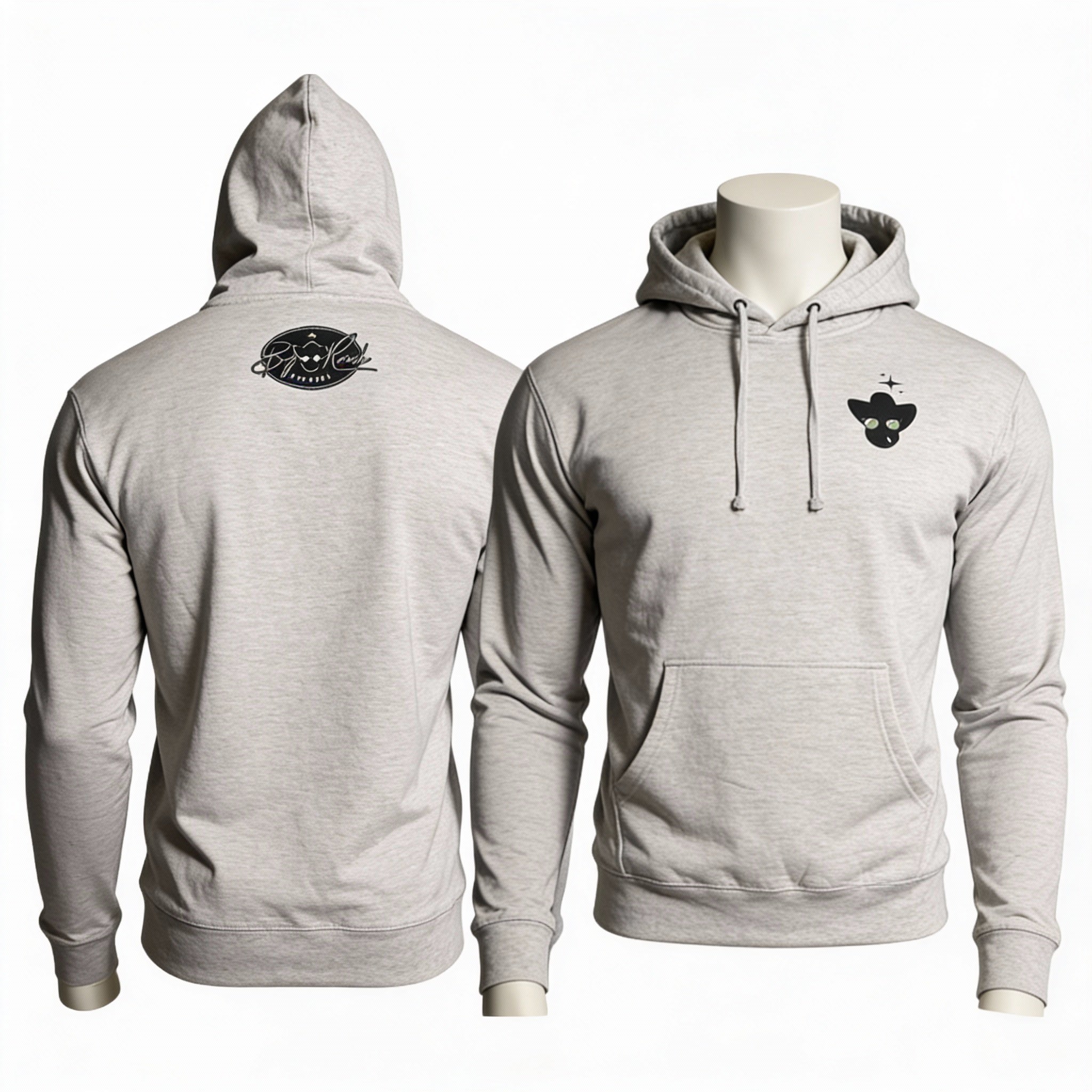 Grey Icon Hoody